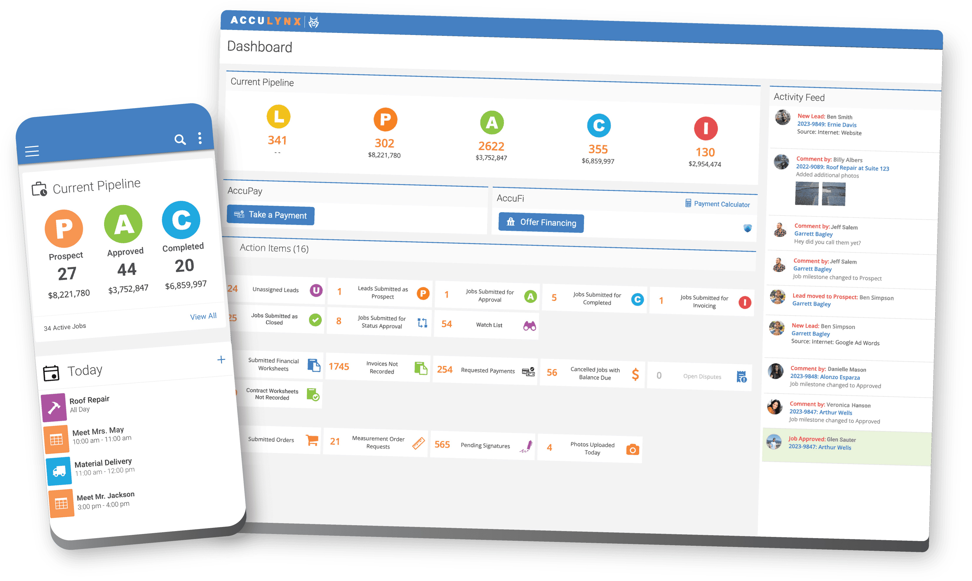 AccuLynx roofing contractor software