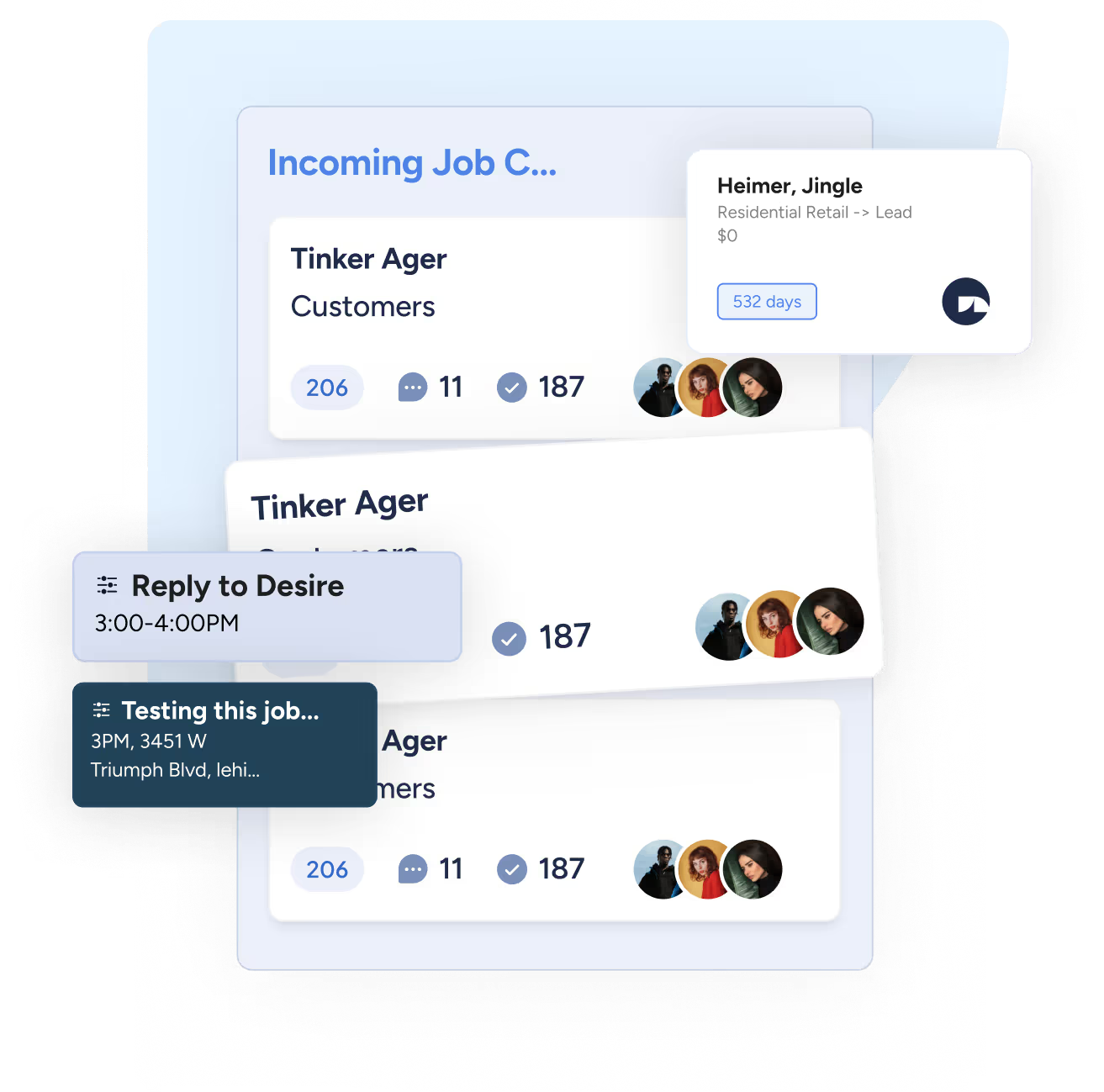 JobNimbus’s CRM and sales tool