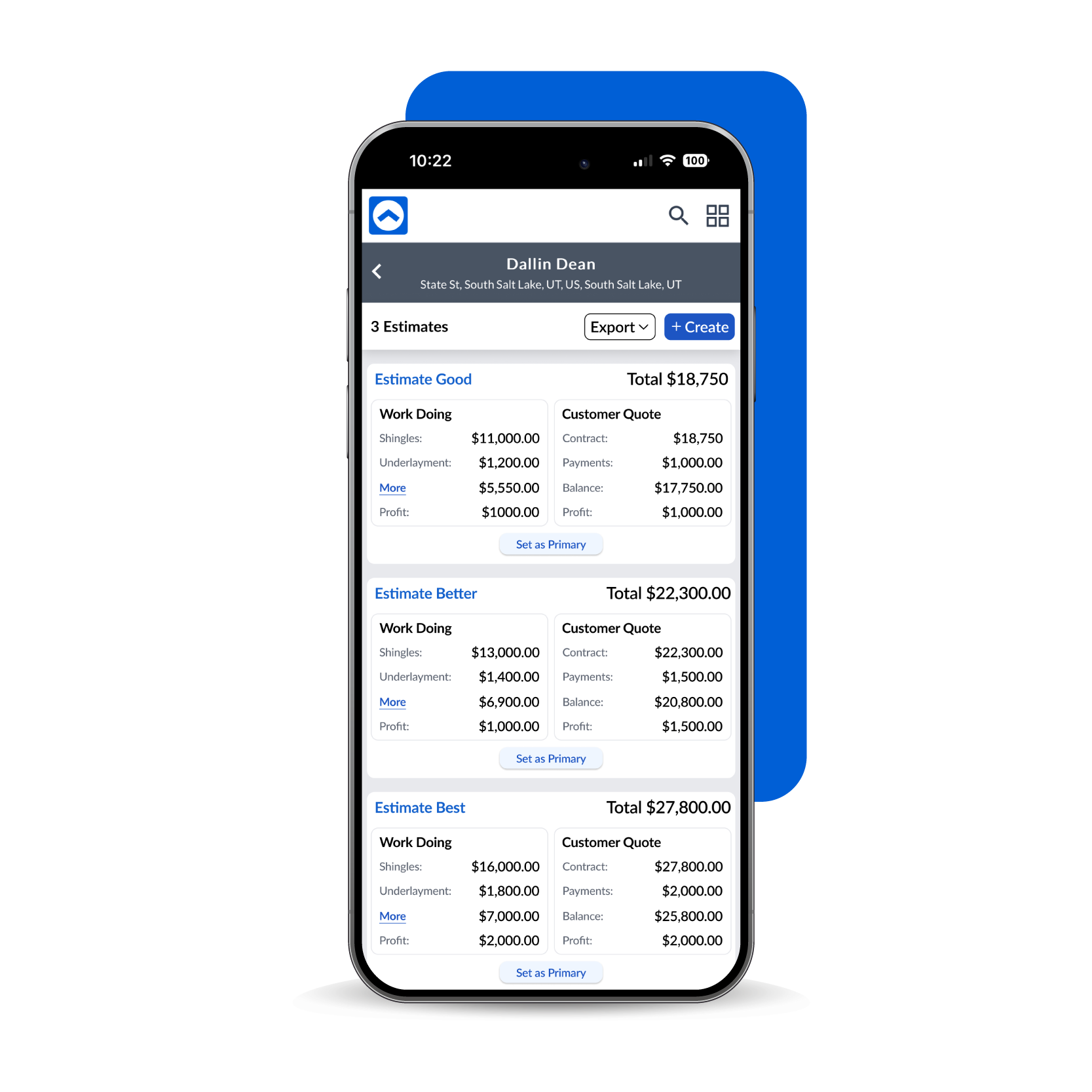 The RoofLink roofing CRM